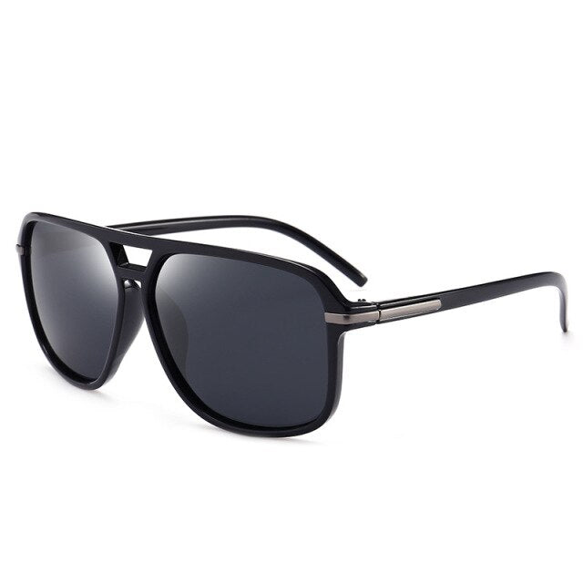 Oversized Driving Sunglasses for Men – Polarized Reflective Lens Eyewear