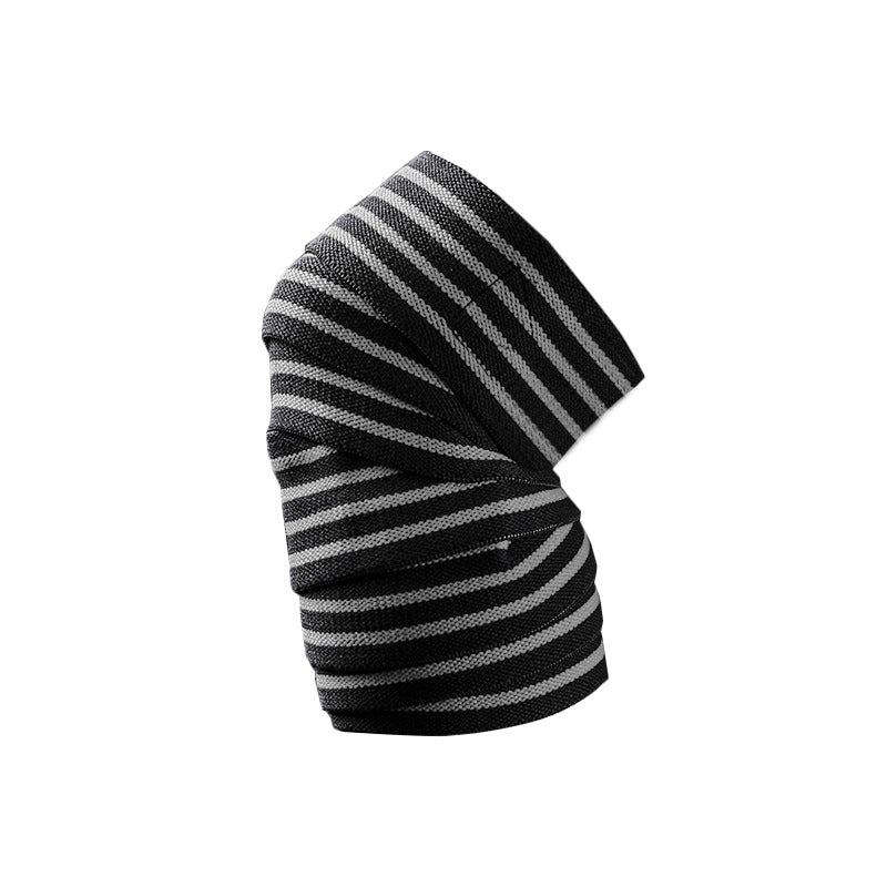 Sports and fitness knee pads for men deep squats elastic bandages strength lifting wrapped leggings knee protection gym cycling