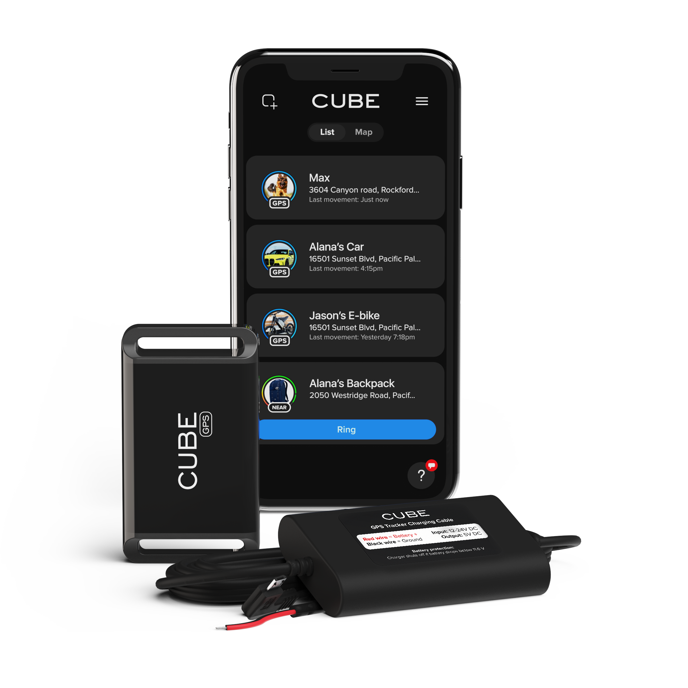 Cube GPS Car Tracking Bundle | Best GPS Tracker