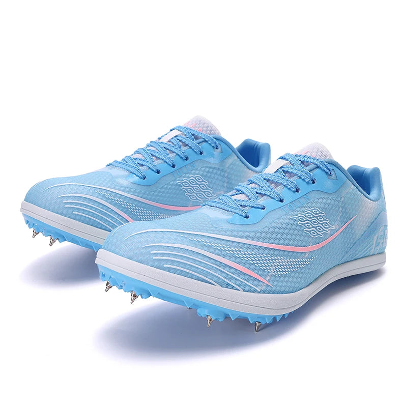 Professional Athletics Running Racing Spikes Cleats Breathable Track Field Shoes for Men and Women Summer New Arrival