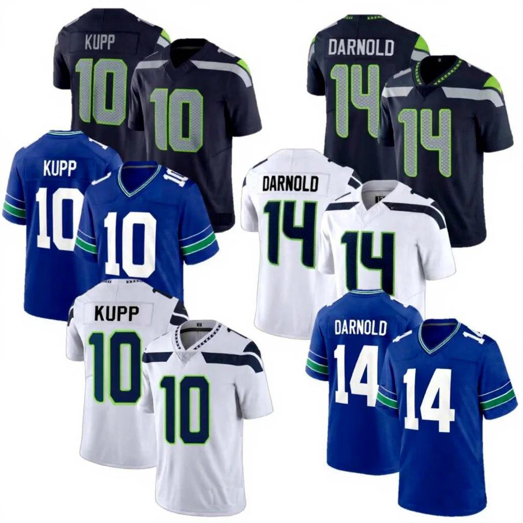 Seattle Seahawks (Star Players) American Football Jersey from China (S&H $26.32)