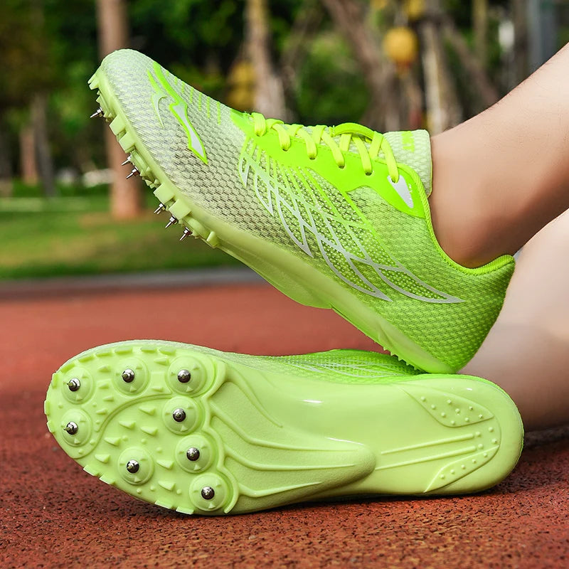 Track and Field Running Shoes with Spikes from China (S&H $15.70)