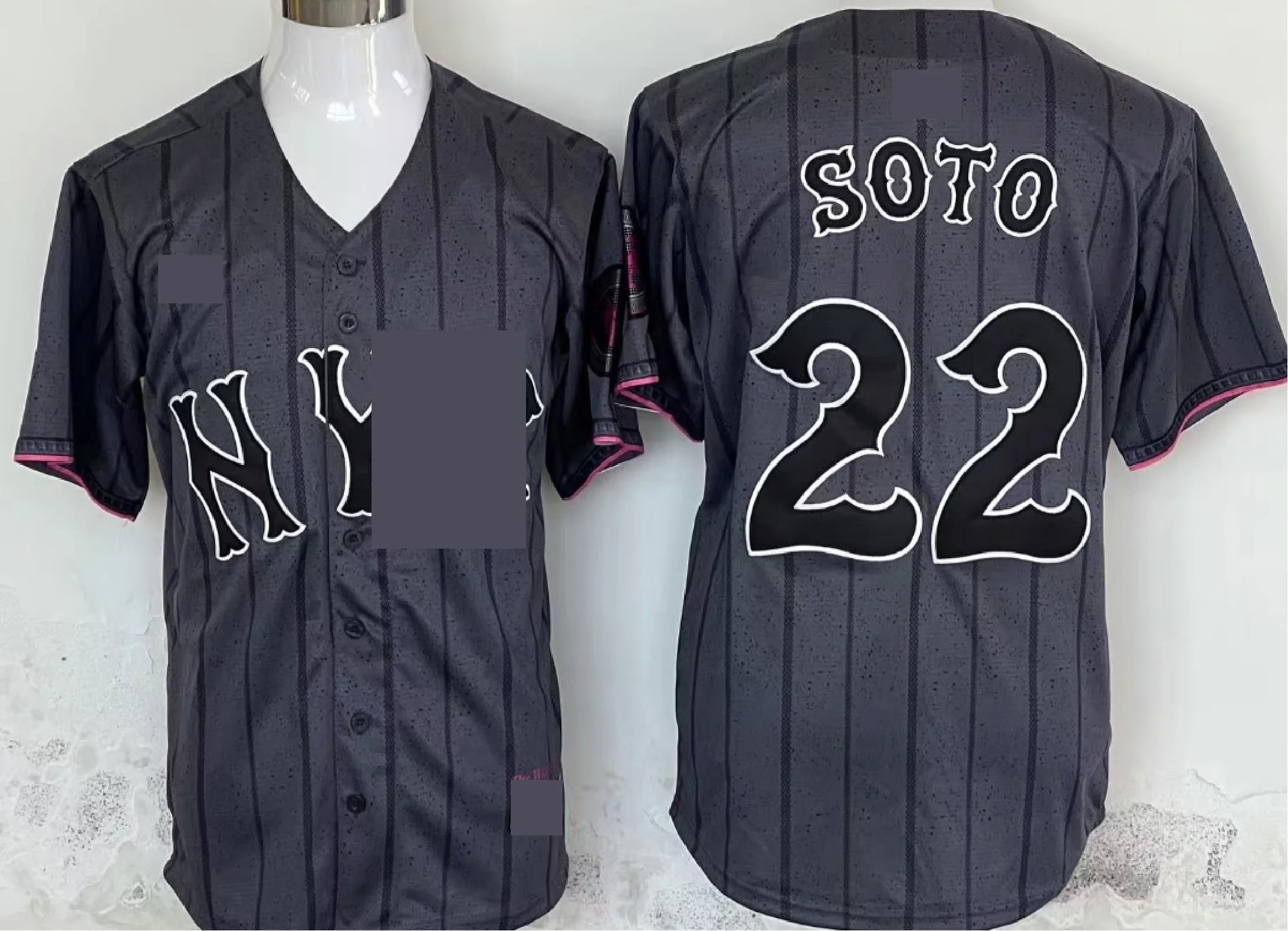 Wholesale Top Quality New York Mets (Star Players) American Baseball Jersey from China (S&H $10)