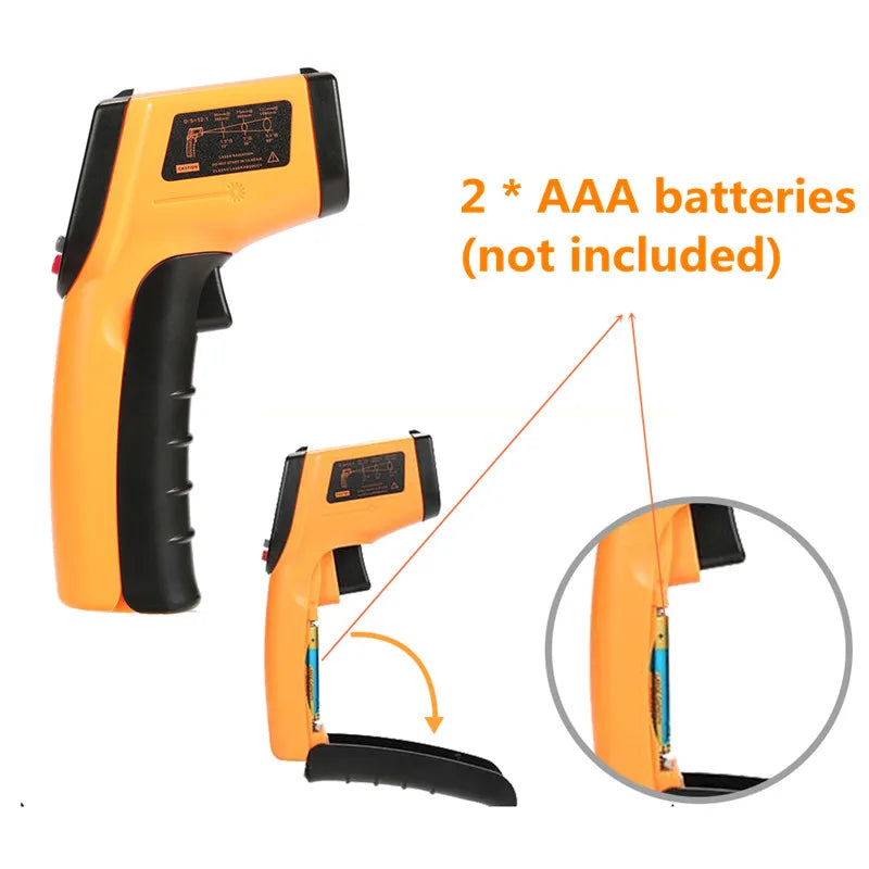 Digital Infrared Thermometer Forehead Ear Non-Contact Body IR Handheld Thermometer