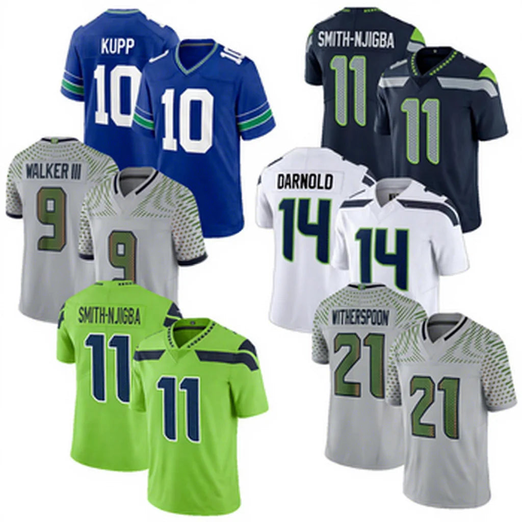 Seattle Seahawks (Star Players) American Football Jersey from China (S&H $26.32)