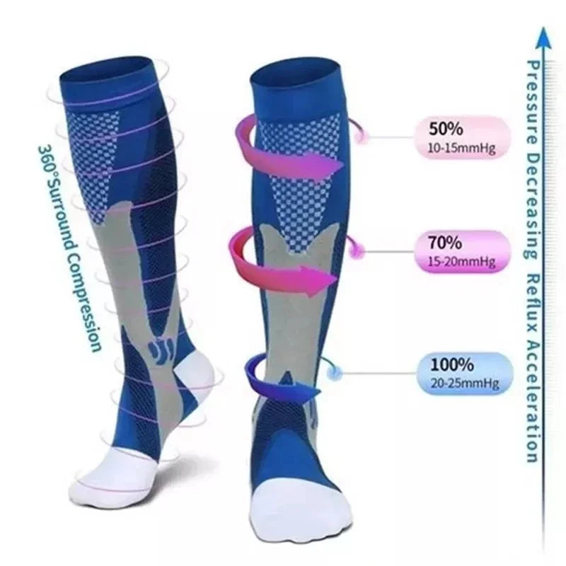 Anti Fatigue Pain Relief Men Women Compression Socks