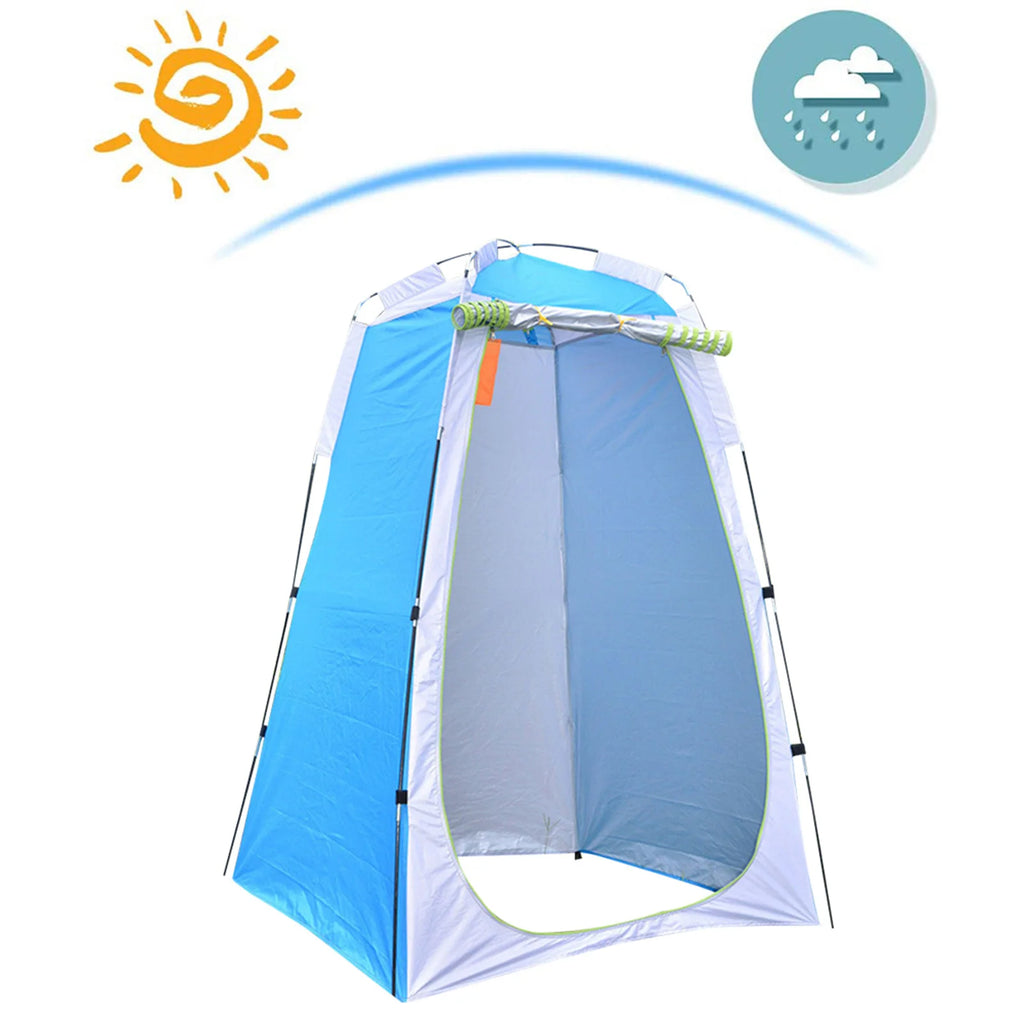 Portable Privacy Shower Toilet Tent Camping Automatic Pop Up Tent UV Function For Outdoor Camping Hiking Dressing Photography