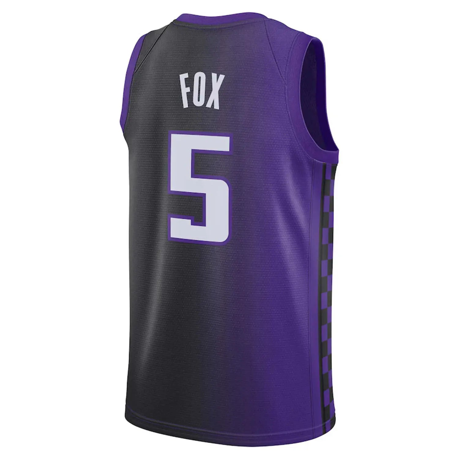 Men's Sacramento Kings (#5 De'Aaron Fox) Basketball Jersey from China (S&H ~$13.85)