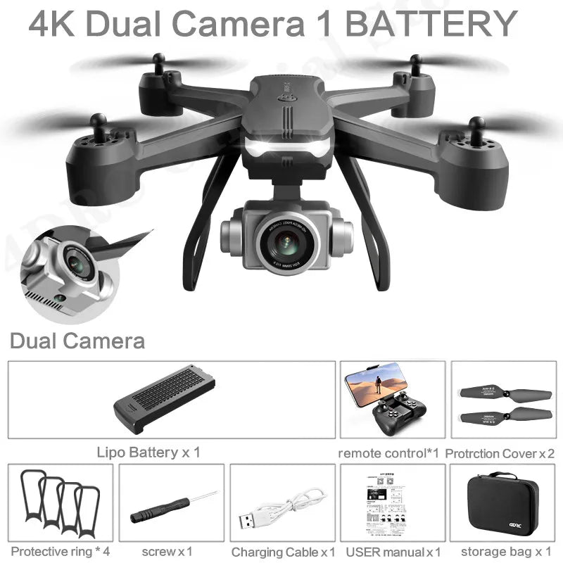 V14 Drone 4k professional HD Wide Angle Camera 1080P WiFi Fpv Drone Dual Camera Height Keep Drones Camera Helicopter Toys from China
