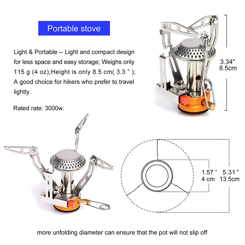 Camping Cookware Set  and Outdoor Tableware Equipment Supplies