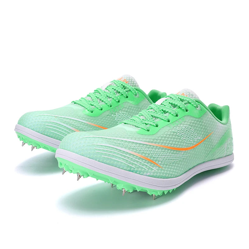 Professional Athletics Running Racing Spikes Cleats Breathable Track Field Shoes for Men and Women Summer New Arrival