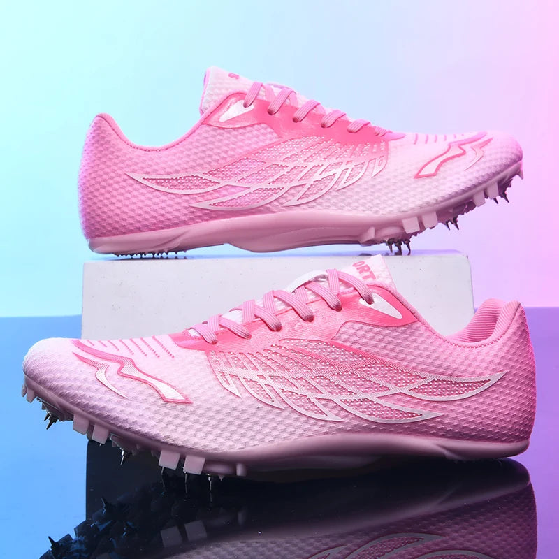 Track and Field Running Shoes with Spikes from China (S&H $15.70)