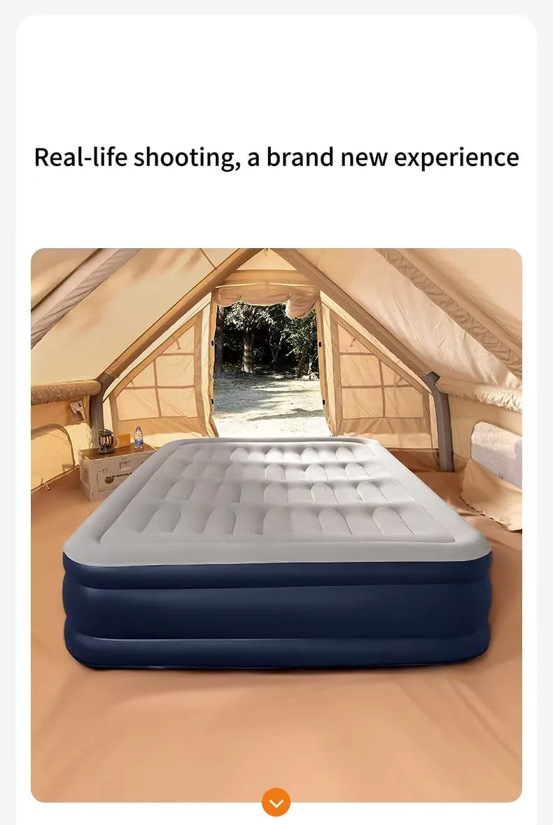 Inflatable Air Mattress for Camping in Outdoor Tent from China