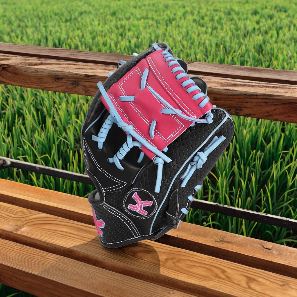 Custom 11.5 Inch Baseball Mitts Steerhide Leather Infield Right-Hand Throw Comfortable Gloves From China