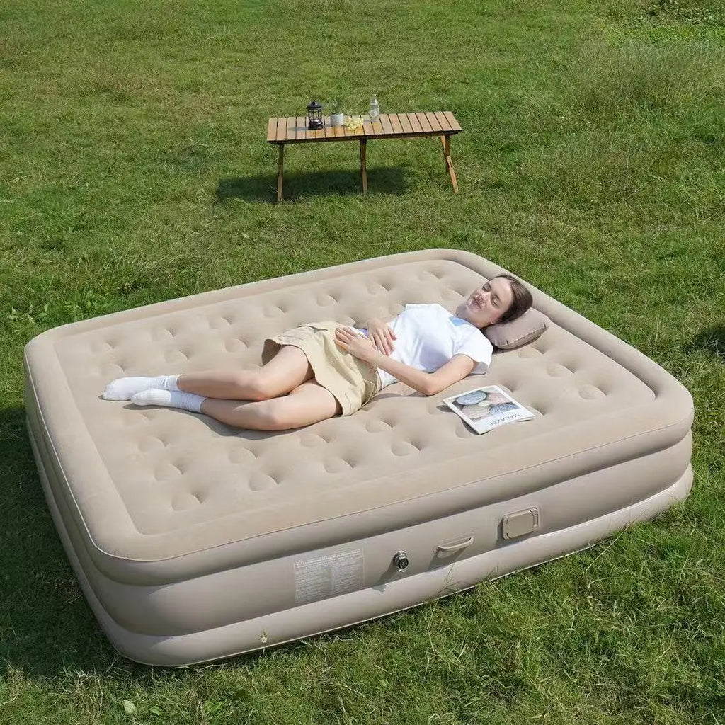 Inflatable Mattress for Camping in Outdoor Tent Portable (S&H $35.48)