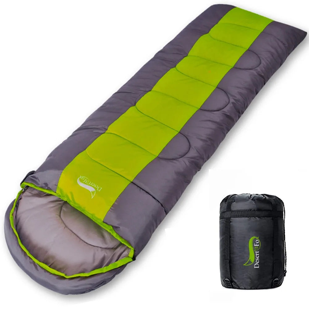 Desert&Fox Camping Sleeping Bag Lightweight 4 Season Warm & Cold Envelope Backpacking Sleeping Bag for Outdoor Traveling Hiking from China