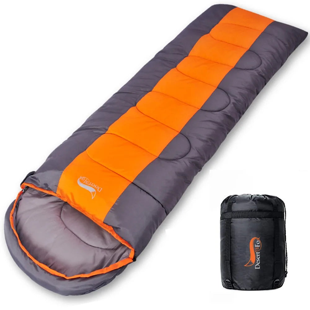 Desert&Fox Camping Sleeping Bag Lightweight 4 Season Warm & Cold Envelope Backpacking Sleeping Bag for Outdoor Traveling Hiking from China