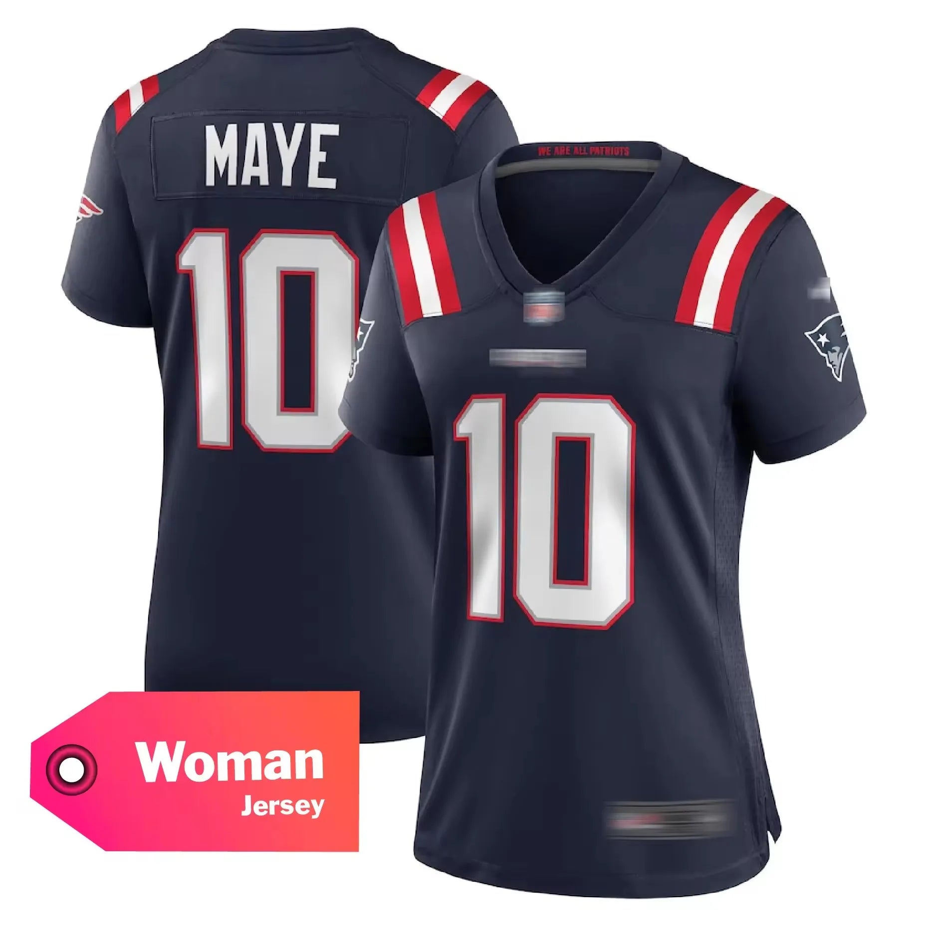 Women's New England Patriots (Star Players) Jersey from China (S&H $9)