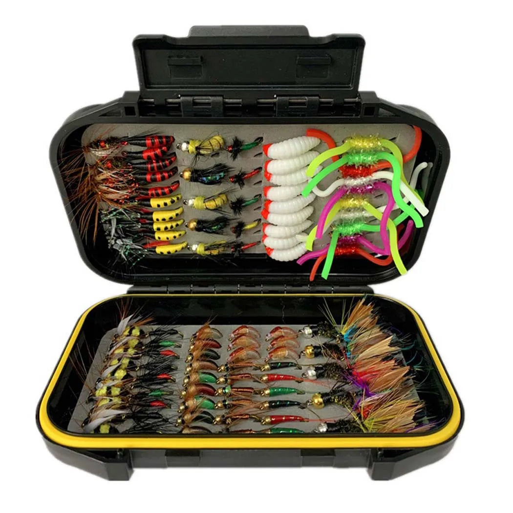 40-148 Pieces Assorted Fly Fishing Kit