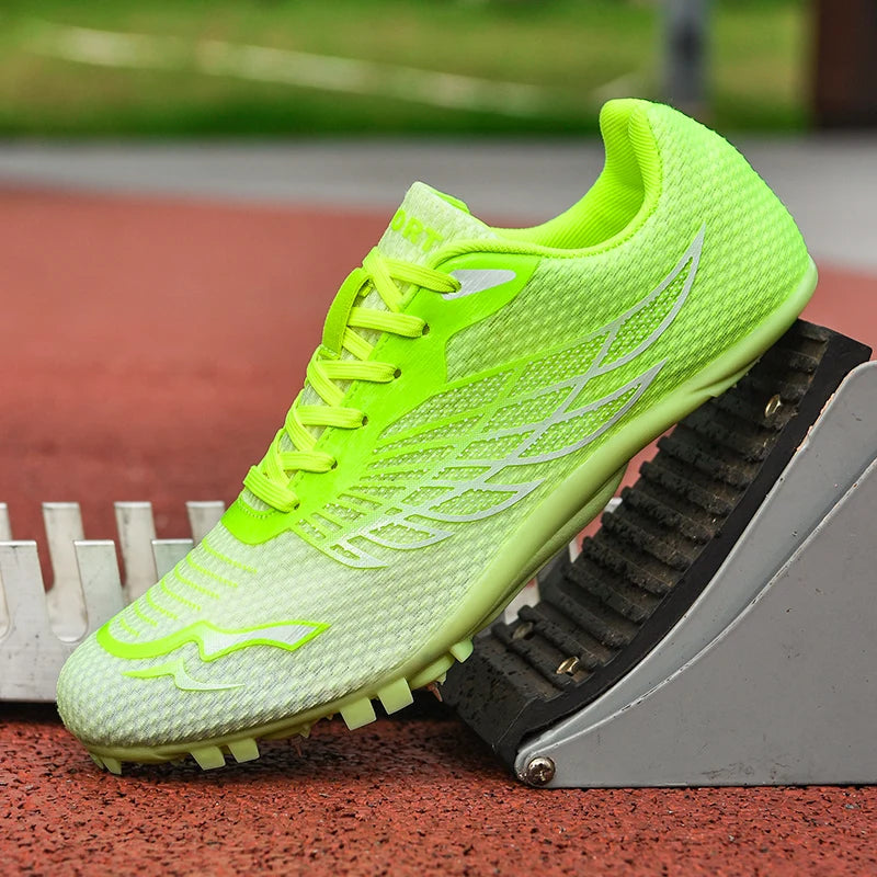 Track and Field Running Shoes with Spikes from China (S&H $15.70)