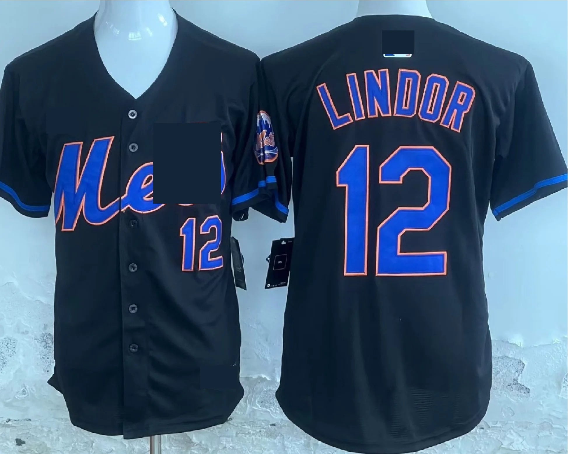 Wholesale Top Quality New York Mets (Star Players) American Baseball Jersey from China (S&H $10)