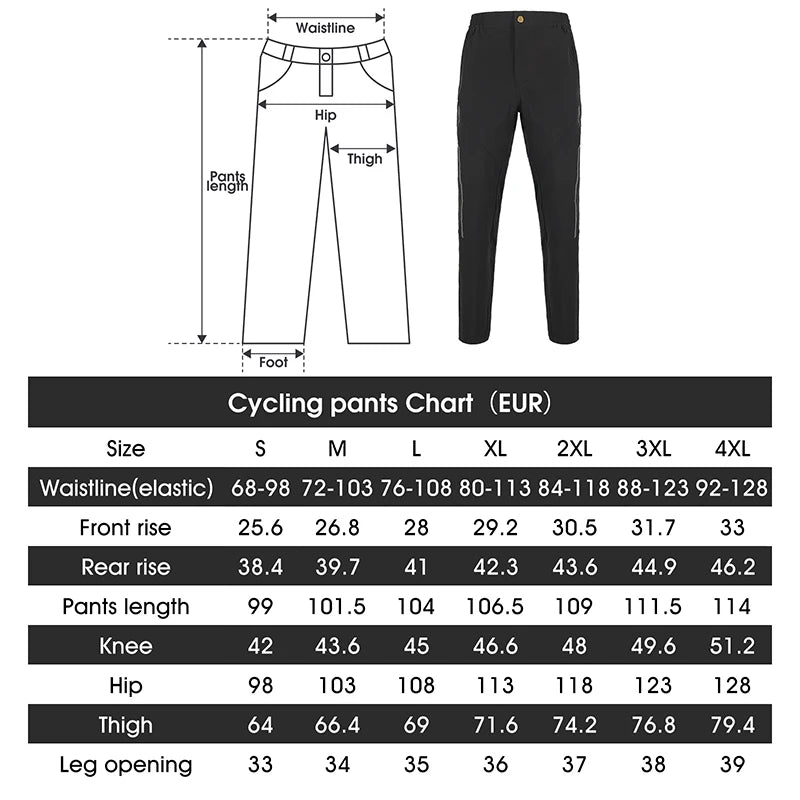 Men Quick Dry Reflective Striped Jogger Running Pants