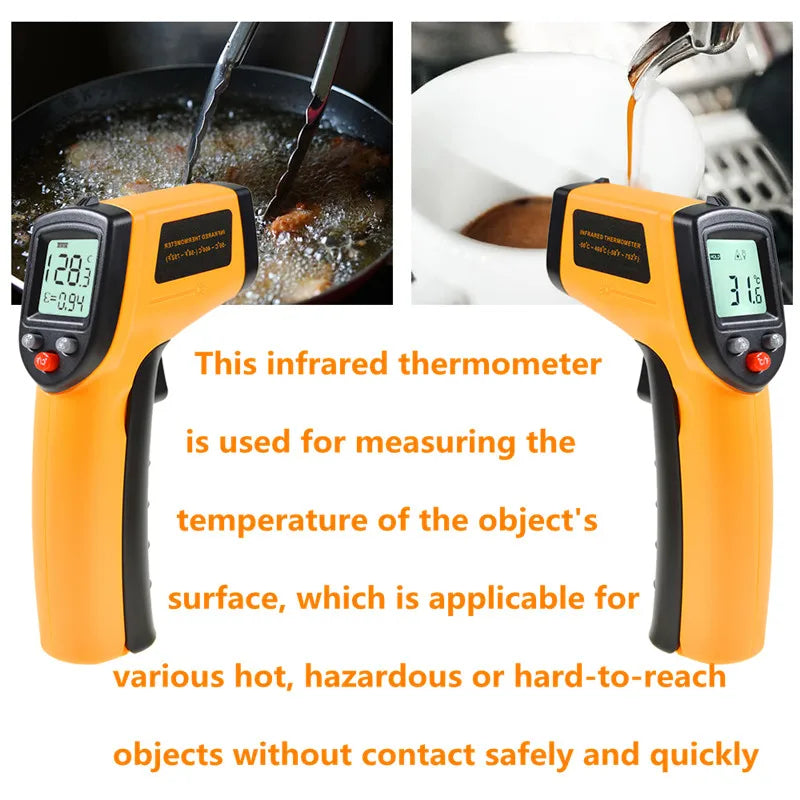 Digital Infrared Thermometer Forehead Ear Non-Contact Body IR Handheld Thermometer