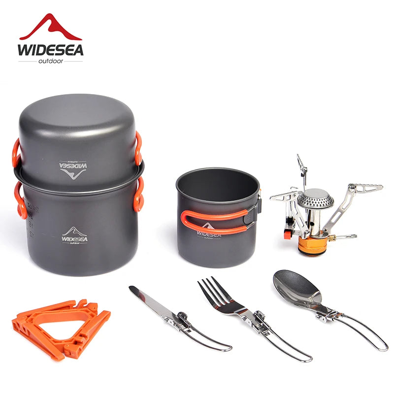 Camping Cookware Set  and Outdoor Tableware Equipment Supplies