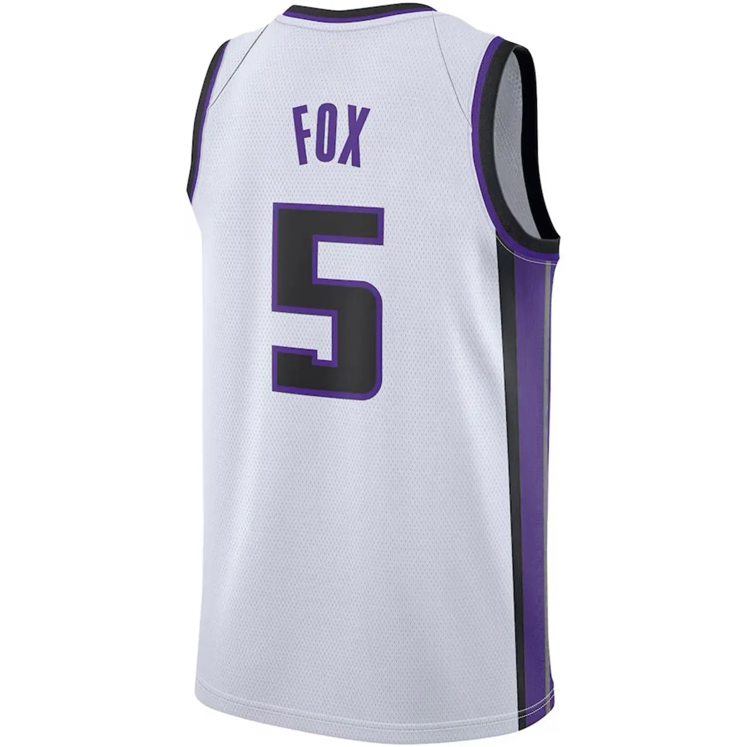 Men's Sacramento Kings (#5 De'Aaron Fox) Basketball Jersey from China (S&H ~$13.85)