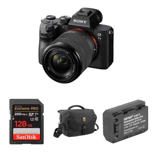 SON-Y A7 III Mirrorless Digital Camera 28-70mm Lens CMOS Sensor SD Card 4K Video WIFI NFC for Face Detection - From China