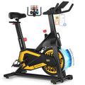Indoor Cycling Bike for Home Exercise with Adjustable Magnetic Brake Pad Resistance Silent Belt Drive