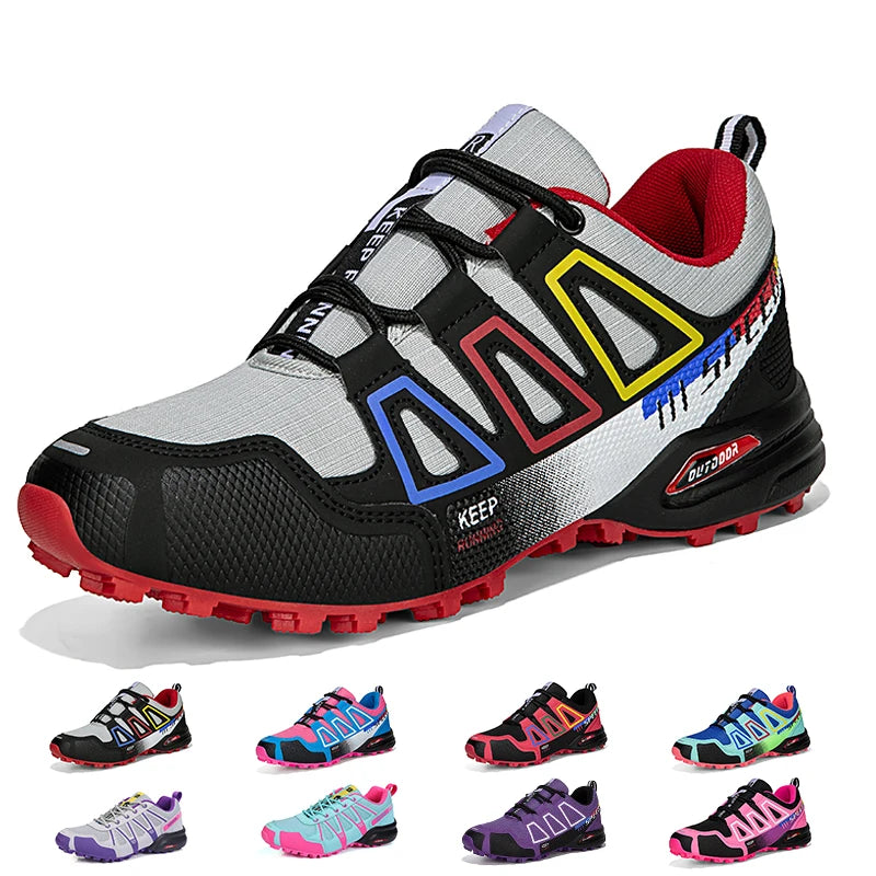 Women's Waterproof Hiking Shoes Outdoor Sports Shoes Women's Walking Travel Sports Shoes Bicycle Sports Shoes from China