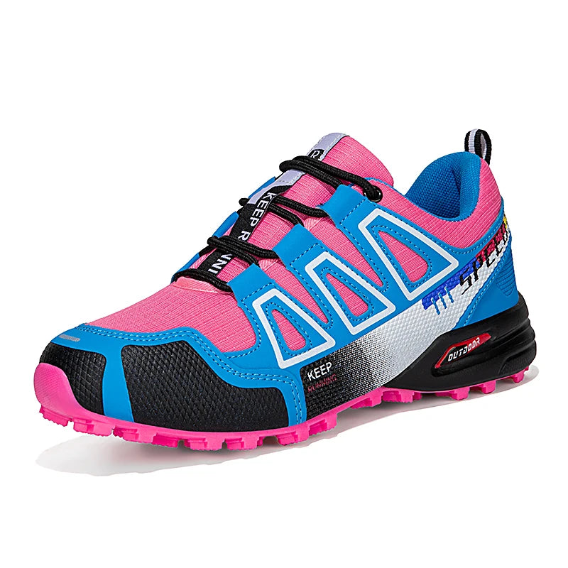 Women's Waterproof Hiking Shoes Outdoor Sports Shoes Women's Walking Travel Sports Shoes Bicycle Sports Shoes from China