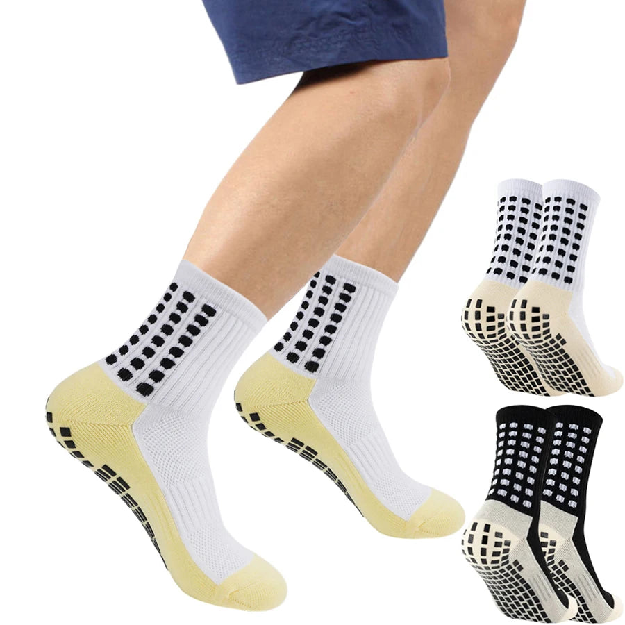 6 Pairs Men Women Non Slip Grip Socks Football Basketball Soccer Rugby Baseball Cycling Running Hiking Tennis Skateboard from China