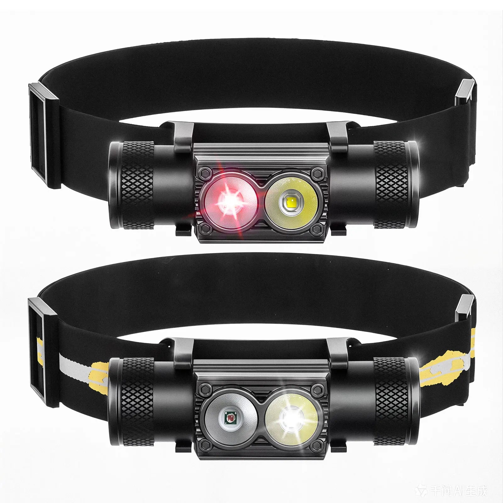 Newest LED Mini Headlamp High Power White Red Headlight 18650 Rechargeable USB Type-C Torch Camping Hunting Flashlight Lamp from China