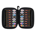 16pcs/set Fishing Sequins Trout Spinner With Eva Bag Trout Spinners Lures Bass Fishing Crank Baits Lure Jigging Spinner Baits