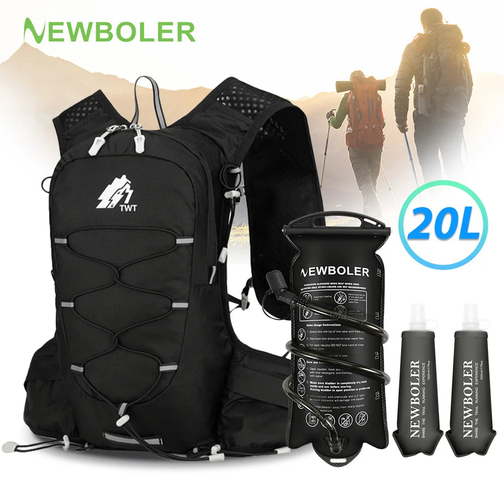 Outdoor Lightweight Trail Running Cycling Mountaineering Hiking and Hydration Backpack