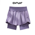 Women Running Shorts 2 In 1 Quick Dry High Waist Summer Hiking Shorts With Pocket Lightweight Cycling Clothes Athletic Wear