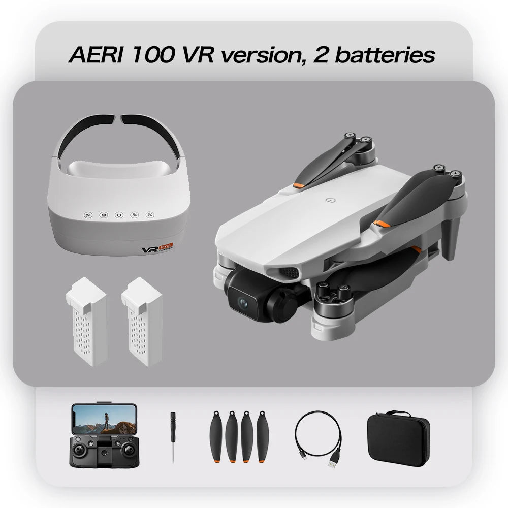 Lenovo Aeri100/Aeri100VR Remote Control Drone 5G WIFI RC Drone Quadcopter Obstacle Avoidance 8K HD Dual Camera FPV Mini Drone Toys from China