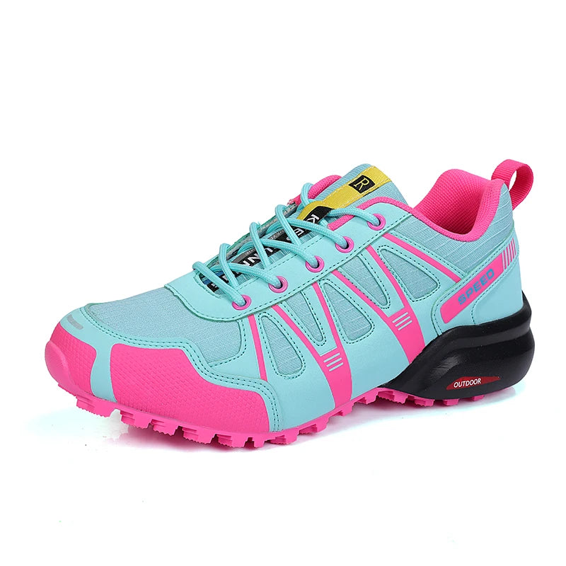 Women's Waterproof Hiking Shoes Outdoor Sports Shoes Women's Walking Travel Sports Shoes Bicycle Sports Shoes from China