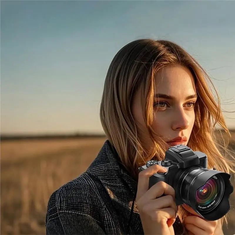 Vlog Recording 8K Digital Camera, Autofocus, Wifi, Touch Screen and 16X Zoom