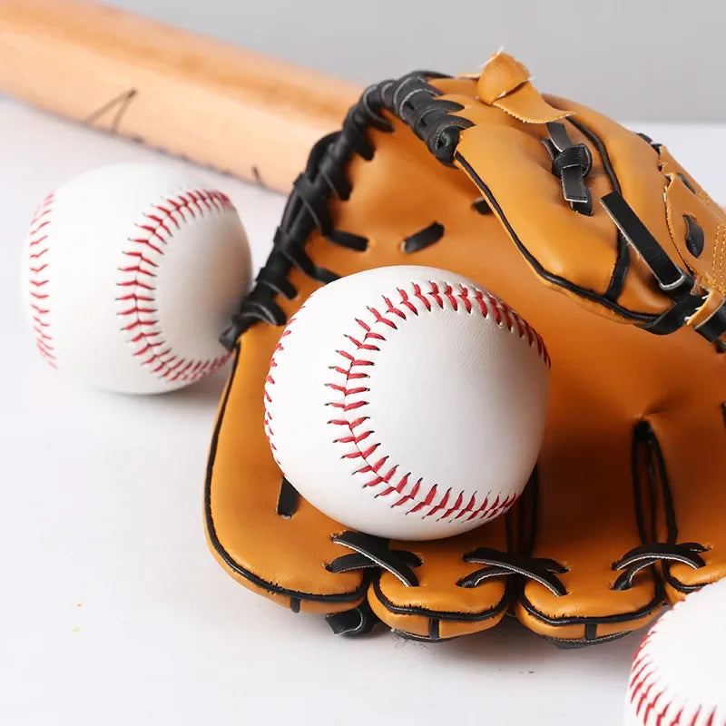 1PC Baseball No. 9 Softball Hardball Softball Craft Ball Sports Products White Safe Kids Men's Baseball Training Standard