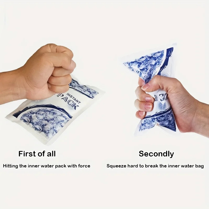 Instant Cold Pack Disposable Ice Packs for Injuries Swelling Inflammation Perfect for First aid Kit (from China)