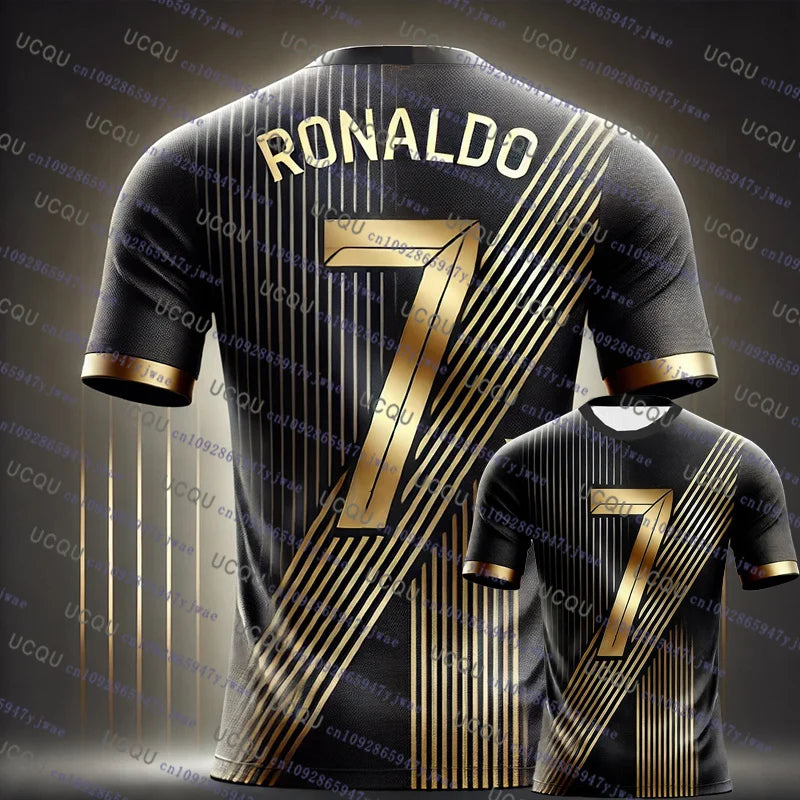 Kids Special Edition Ronaldo 7 Soccer Jersey T-shirt