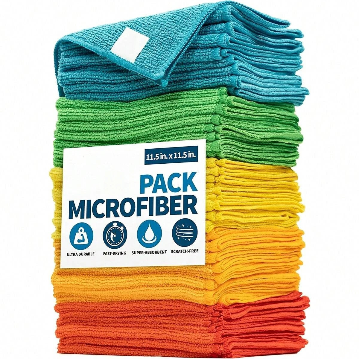5pcs/10pcs Microfiber Cleaning Cloths