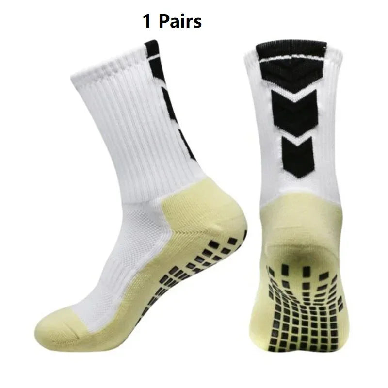 Grip Soccer Socks Anti Slip Non Slip Men's Athletic Socks for Football Basketball Sports, 1/10/12/20 Pair 2025 from China
