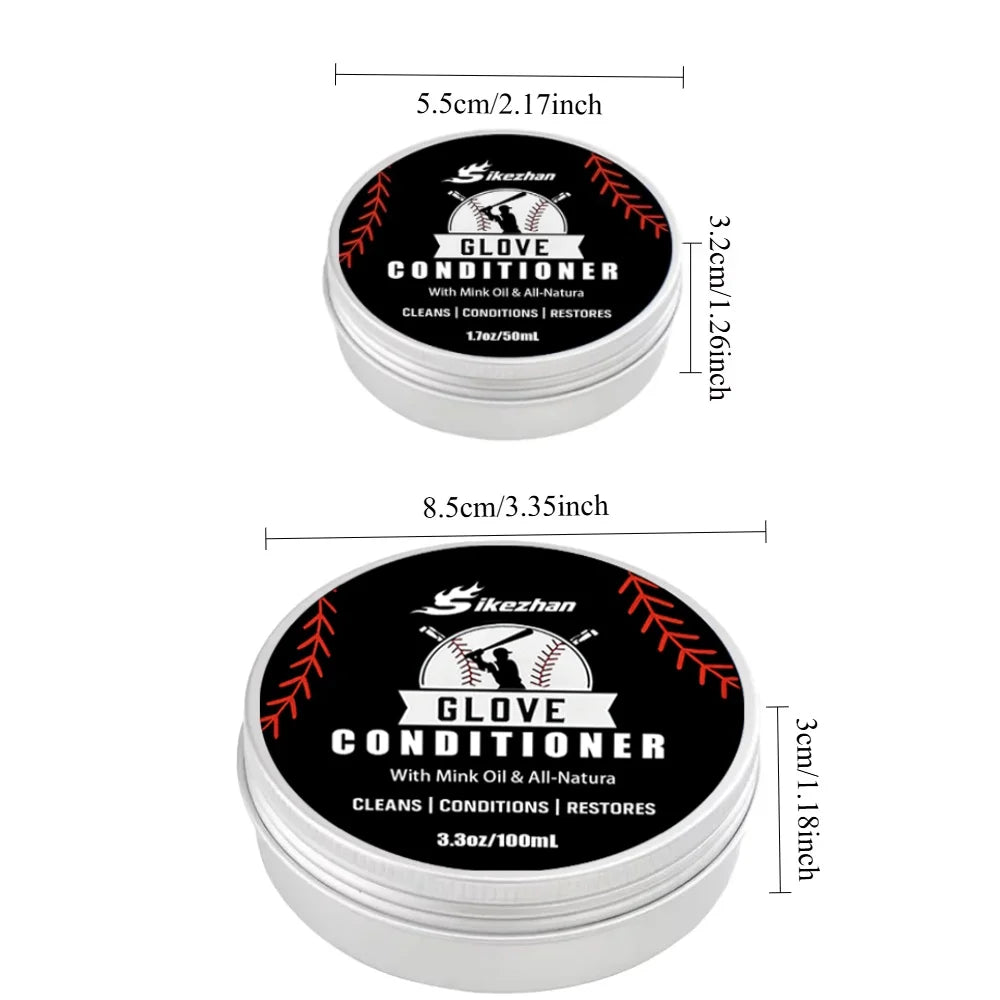 50/100g Leather Conditioner Colorless Odorless Baseball Glove Care Cream