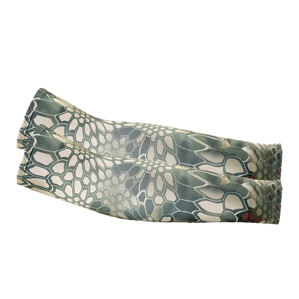 2Pcs Unisex Cooling Arm Sleeves with UV Sun Protection
