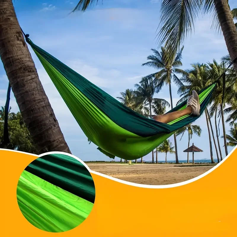 Hammock for Camping Hammocks Gear for The Outdoors Backpacking Survival or Travel Portable Lightweight Parachute Nylon from China