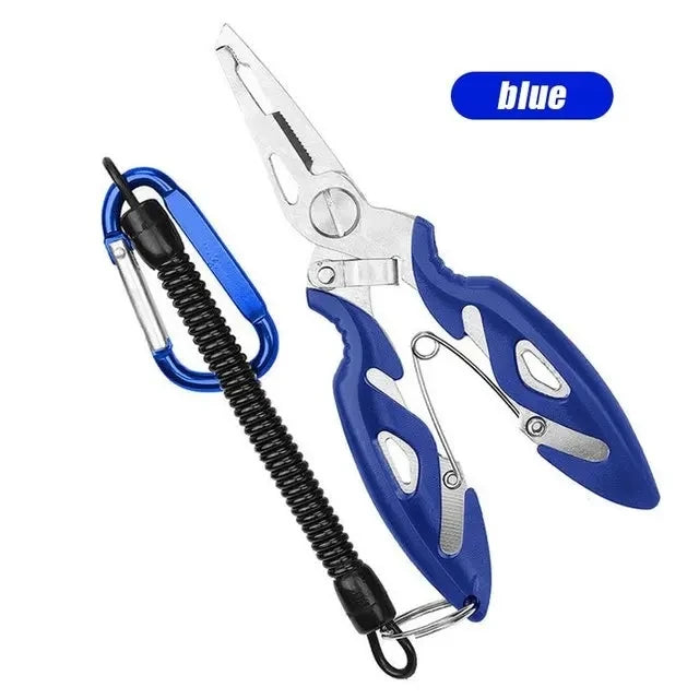Fishing Pliers Line Cutter Multifunctional Scissors and Hook Remover